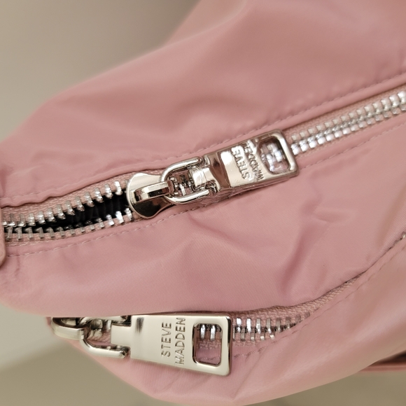 Steve Madden Pink Tote Bagmarker Like NEW Thick STRAPS Weekender Bag - Picture 5 of 7